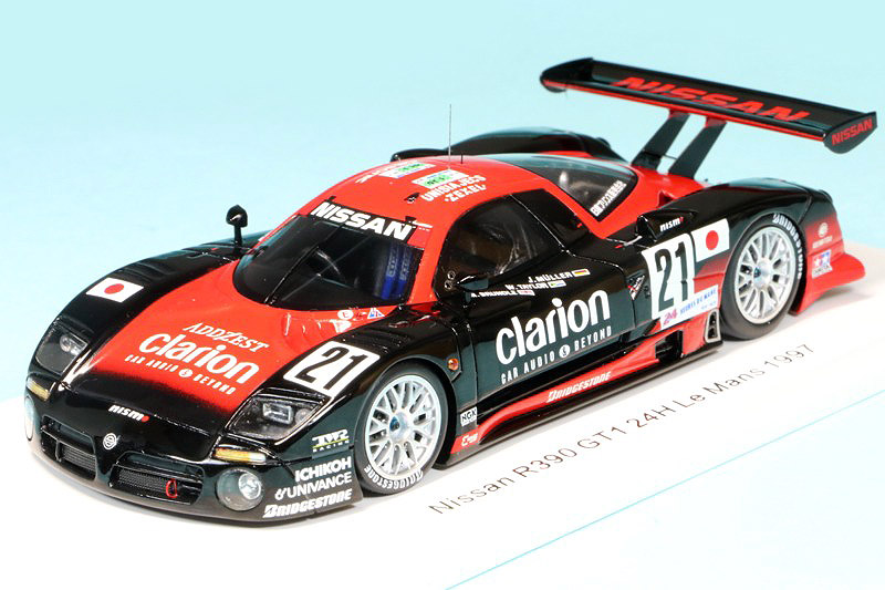 スパーク1/43 日産R390GT1 LeMans1997　23号車 Amazon | ☆ スパーク 1/43 日産 R390 GT1 1997 ルマン24H #22