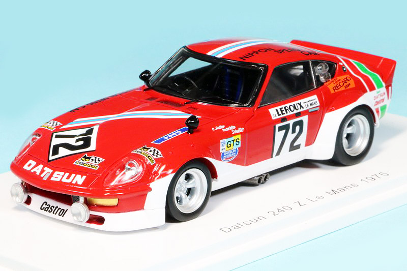 スパーク 1/43 ダットサン 240Z ルマン 24h 1975 No.72　S3581