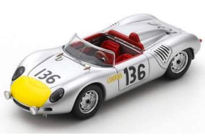 [予約] スパーク 1/43 ポルシェ 718 RS61 タルガフローリオ 1961 No.136　S4149