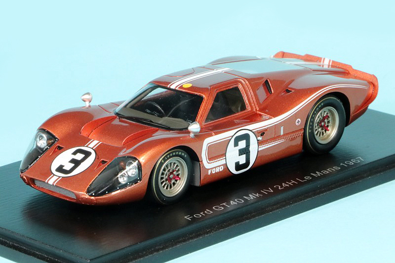 スパーク 1/43 フォード GT40 Mk.IV ルマン 24h 1967 No.3　S4543
