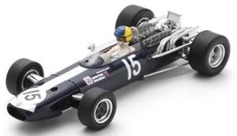 [予約] スパーク 1/43 BRM P261 V12 No.15 ゴールドカップ 1968 6th デビッド・ホブス　S5698