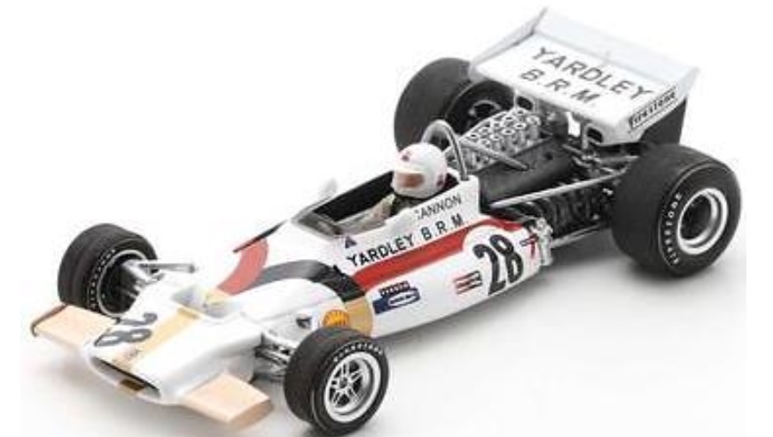 [予約] スパーク 1/43 BRM P153 アメリカGP 1971 No.28 J.キャノン　S5710