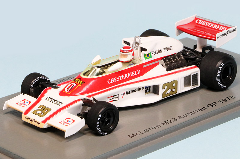 スパーク 1/43 マクラーレン M23 オーストリアGP 1978 N.ピケ　S5747