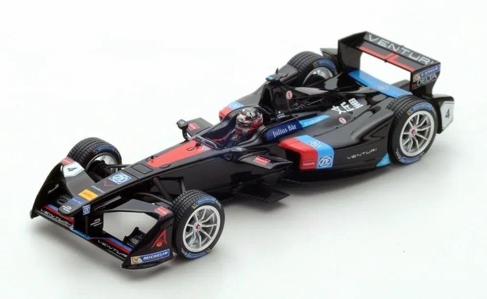スパーク 1/43 ヴェンチュリー フォーミュラEチーム No.4 2016-2017 フォーミュラE シーズン3 香港 S.サラザン　S5904