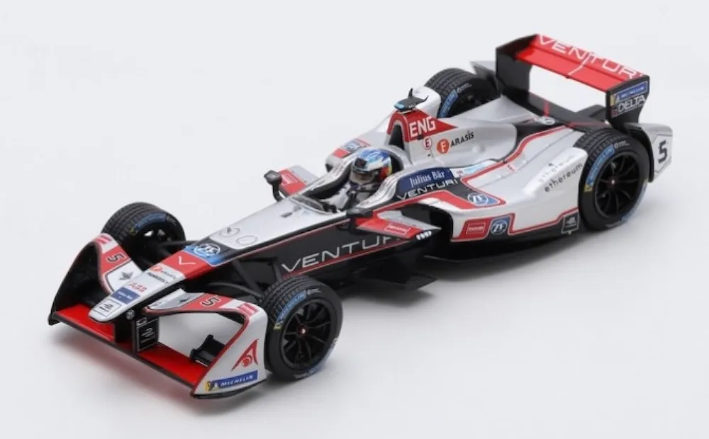スパーク 1/43 ベンチュリ フォーミュラ E チーム No.5 パリ ePrix フォーミュラ E シーズン 4 (2017-2018) マロ エンゲル　S5924
