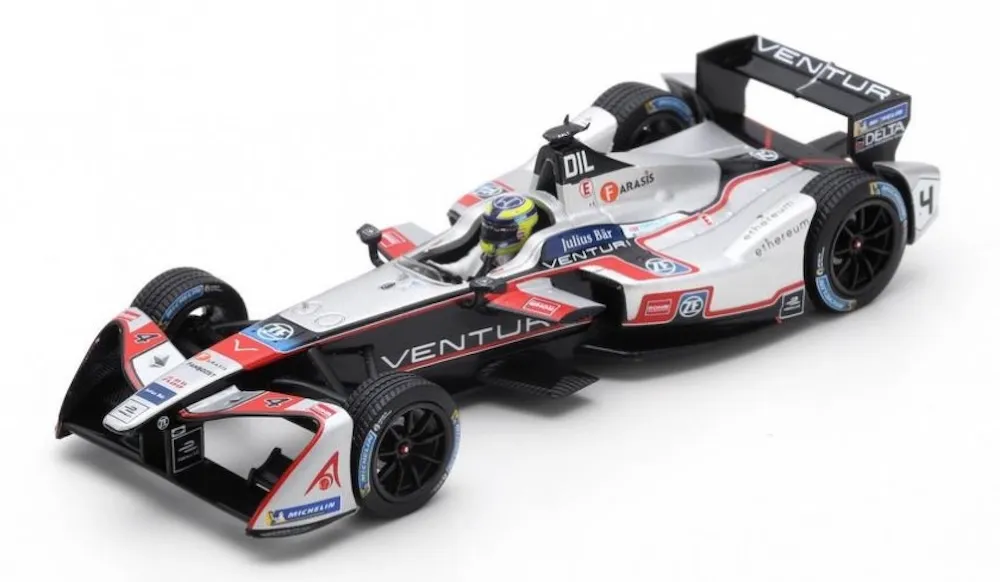 スパーク 1/43 ベンチュリ  フォーミュラ E チーム1 アーリン ePrix フォーミュル E セゾン 4 (2017-2018) トム ディルマン　S5926