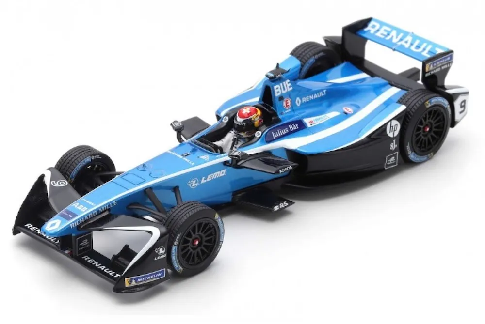 スパーク 1/43 ルノー e.ダムス No.9 第2回 マラケシュ ePrix フォーミュラ E シーズン 4 (2017-2018) セバスチャン ブエミ　S5928