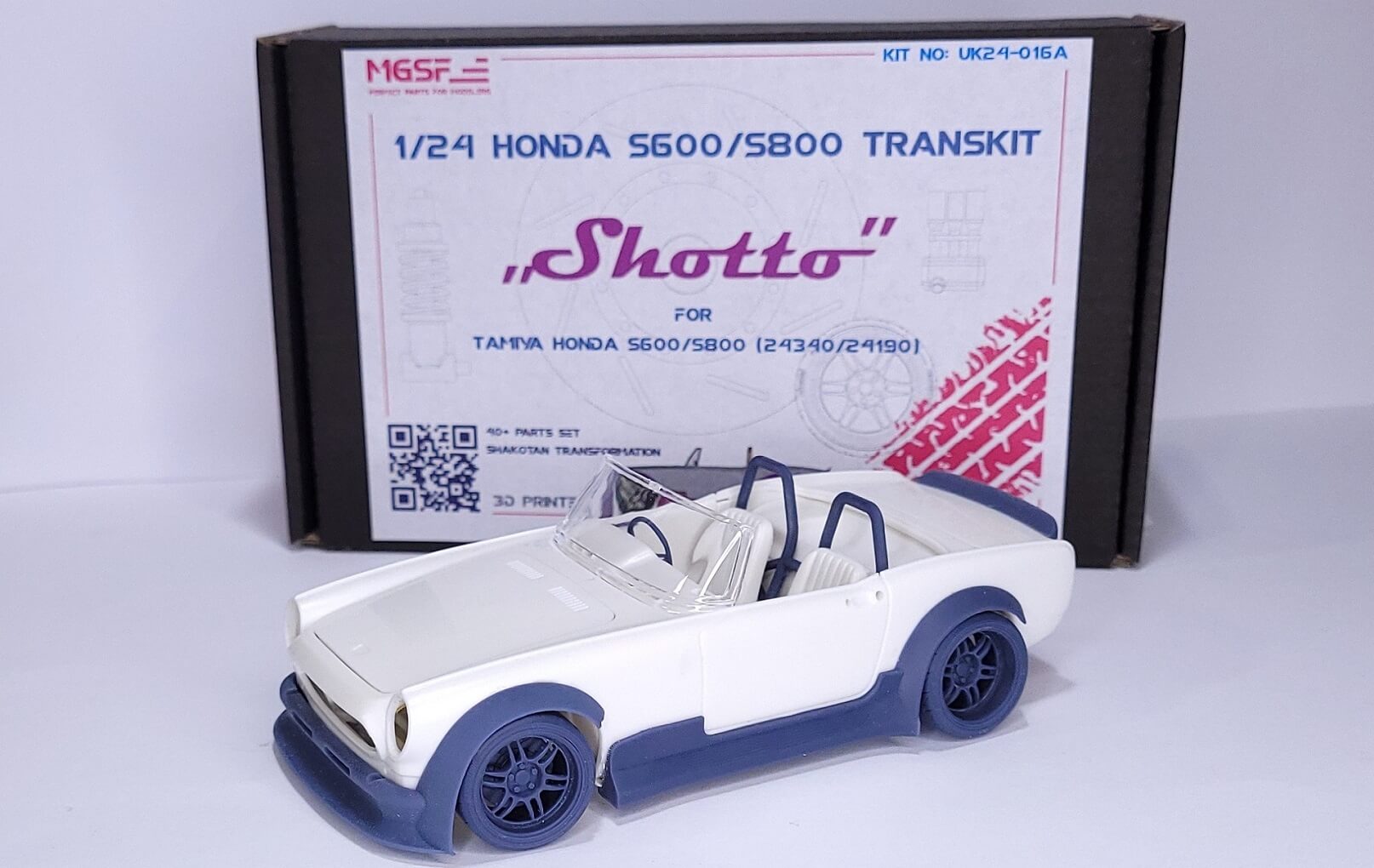 MGSF 1/24 トランスキット ホンダ S600/S800 ショト シャコタン