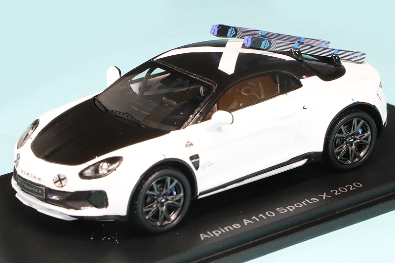スパーク 1/43 アルピーヌ A110 スポーツX 2020 ホワイト　S6182