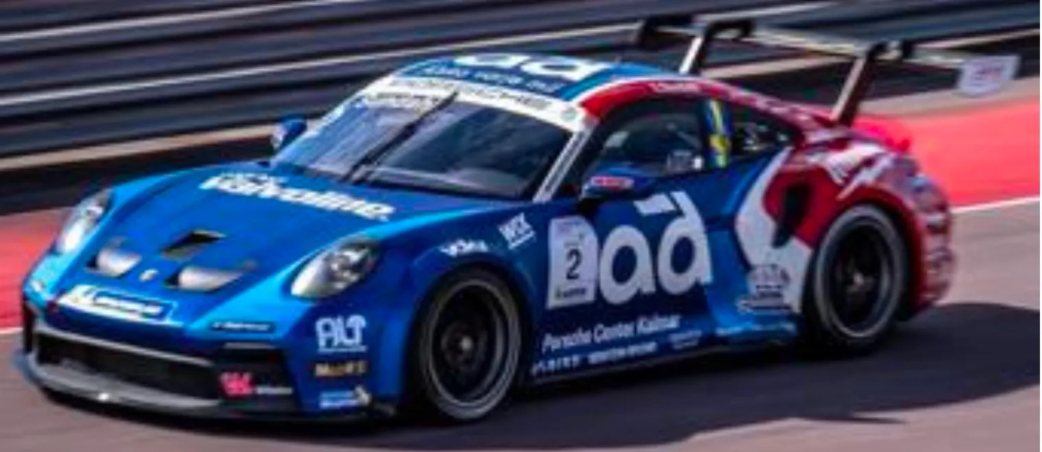 [予約] スパーク 1/43 ポルシェ 911 GT3 カップ No.2 ポルシェ・カレラカップ スカンジナビア チャンピオン 2024 ルーカス・スンダール　S6298
