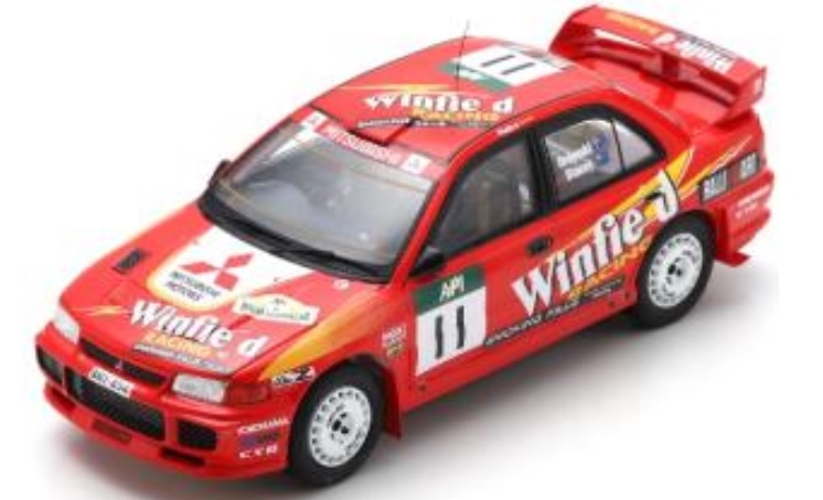 スパーク 1/43 ミツビシ ランサー Evo.3 オーストラリア ラリー 1997 No.11　S6516