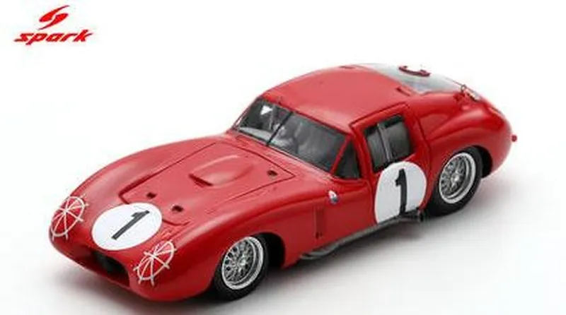 [予約] スパーク 1/43 マセラティ 450S ザガート クーペ No.1 24H ルマン 1957 S. モス - H. シェル　S6549