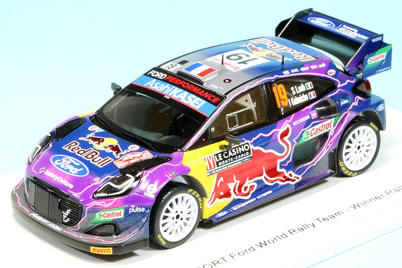 スパーク 1/43 フォード プーマ ラリー1 モンテカルロラリー 2022 Winner No.19　S6697