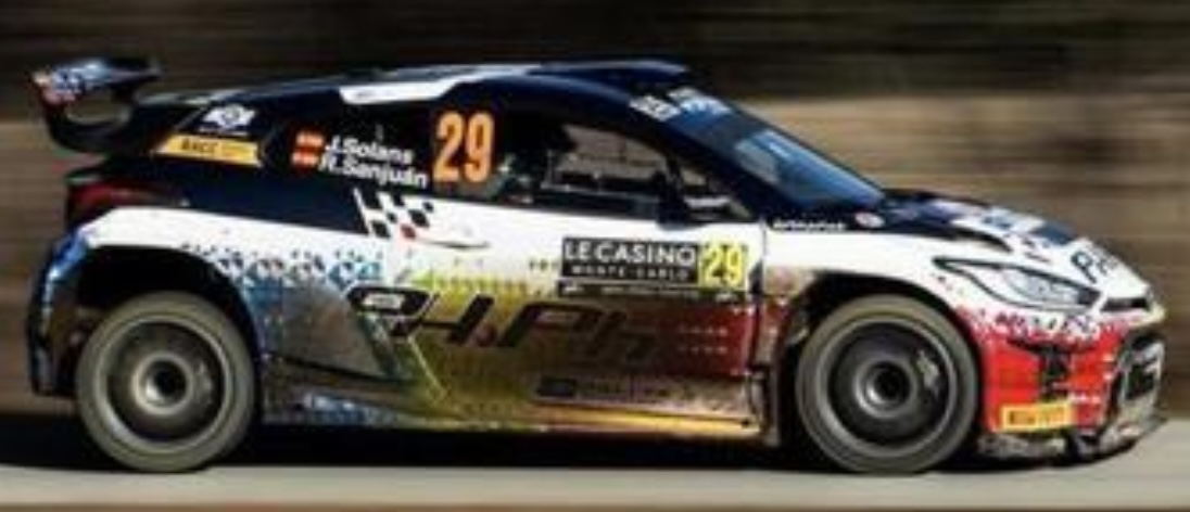 [予約] スパーク 1/43 トヨタ GR ヤリス ラリー2 モンテカルロ 2024 No.29 J. Solans S6864