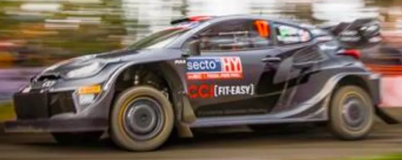 ボディのみ　TAMIYA ヤリスラリー1 ラリーフィンランド　オジェ風 トヨタ GR YARIS ラリー1 ハイブリッド 2024年 ラリー