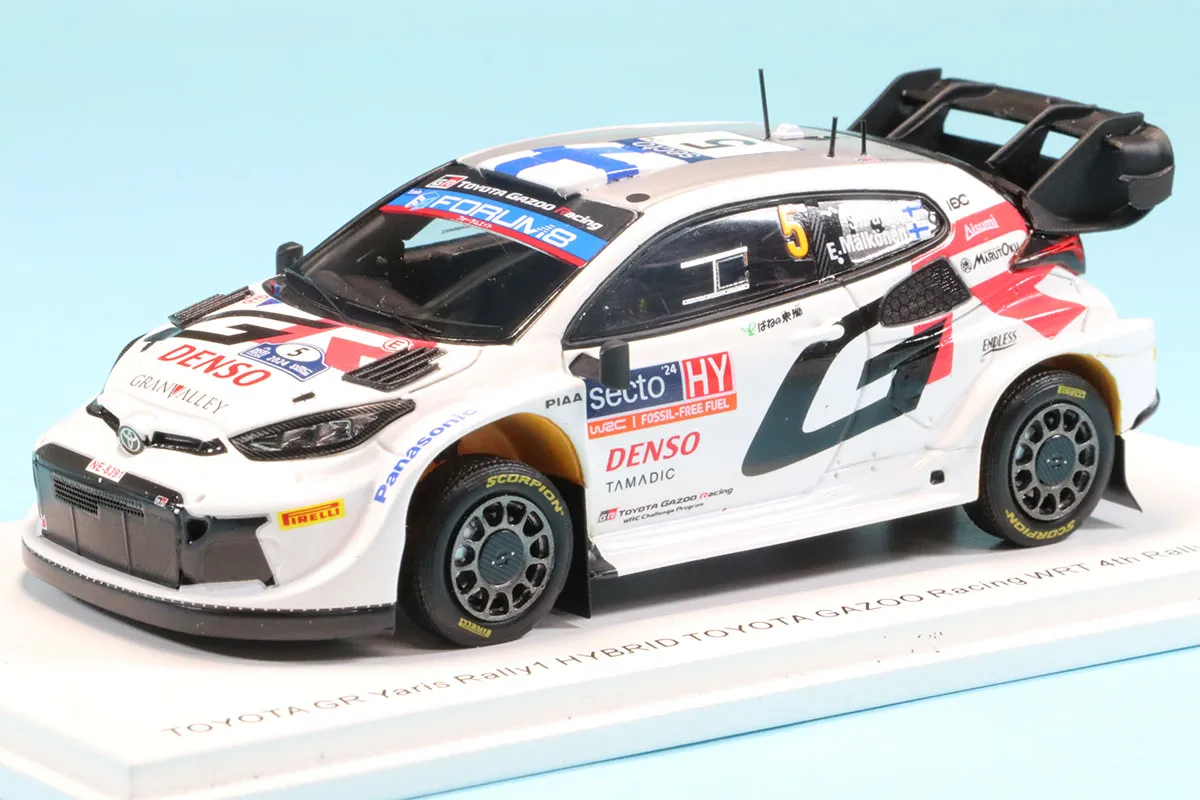 スパーク 1/43 トヨタ GR ヤリス ラリー1 フィンランドラリー 2024 no.5 S.パヤリ　S6878