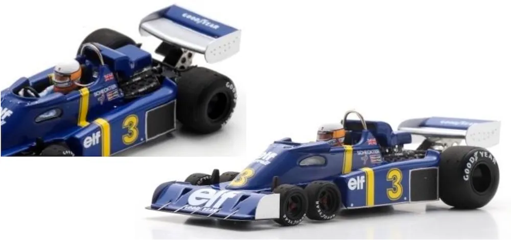 [予約] スパーク 1/43 ティレル P34 No.3 ベルギーGP 1976 4位 ジョディ・シェクター　S7305