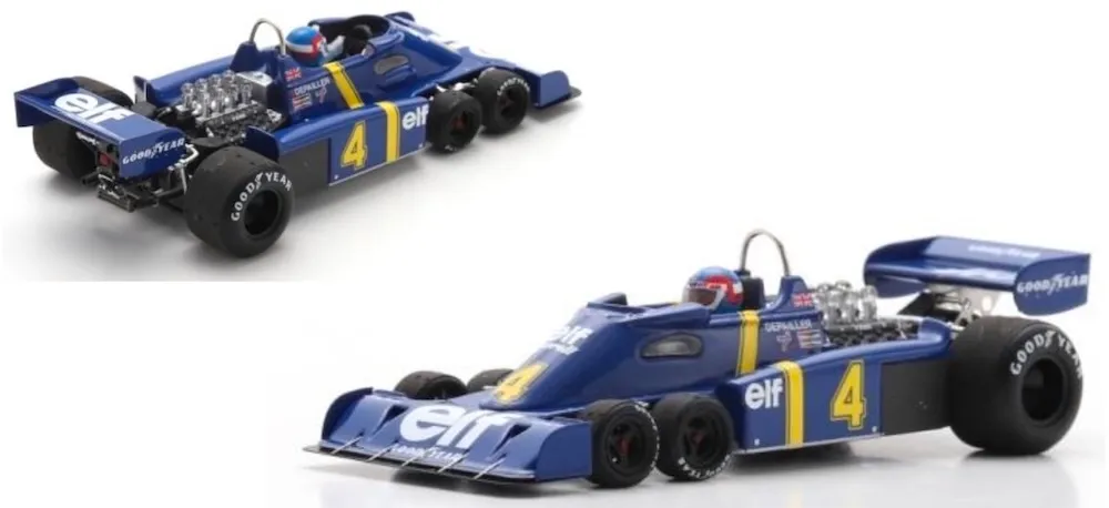 [予約] スパーク 1/43 ティレル P34 No.4 スウェーデンGP 1976 2位 パトリック・デュパイエ　S7307