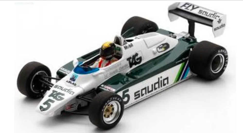 [予約] スパーク 1/43 ウィリアムズ FW08 No.5 5位 イギリスGP 1982 デレク・デイリー　S7479