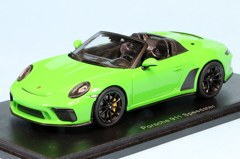 スパーク 1/43 ポルシェ 911 992 スピードスター 2019 グリーン　S7633