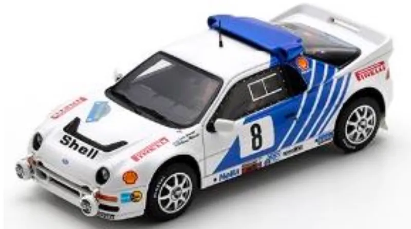 予約] スパーク 1/43 フォード RS200 No.8 3位 スウェディッシュ