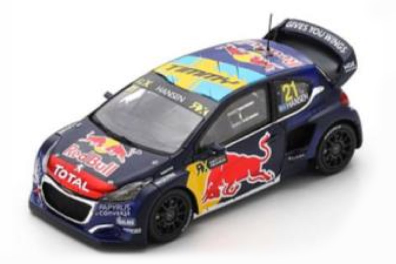 [予約] スパーク 1/43 プジョー 208 WRX クアトロ World RX of スペイン 2019 Race.2 Winner No.21 ドライバーズチャンピオン　S7821