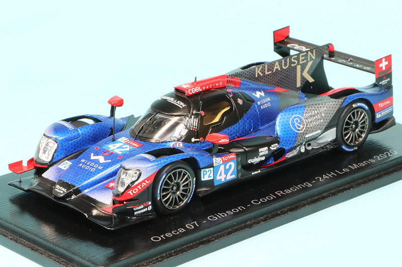 スパーク 1/43 オレカ 07 ギブソン "Cool Racing" ルマン 24h 2020 No.42　S7980