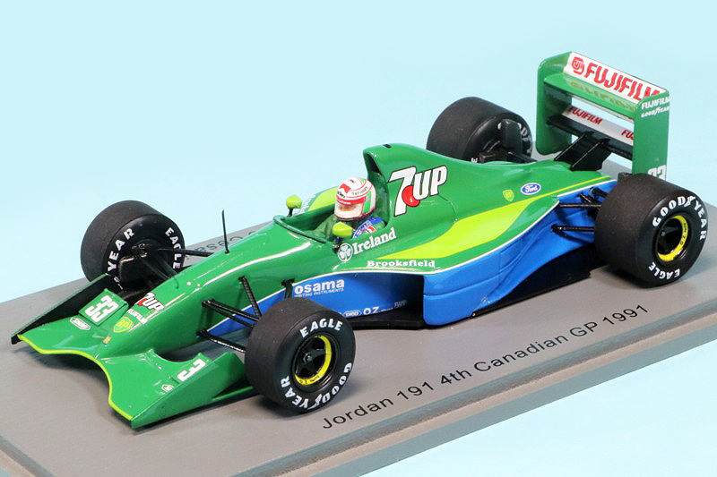 ジョーカーズ　パーツセット　アイアン・マンハッタン、燃えるデット・ソードなど 予約] スパーク 1/43 ジョーダン 191 カナダGP 1991 4th A.de