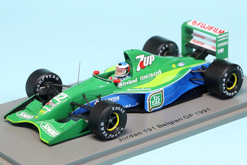 スパーク 1/43 ジョーダン 191 ベルギーGP 1991 M.シューマッハ　S8079