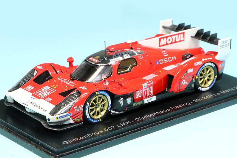 スパーク 1/43 グリッケンハウス 007 LMH ルマン 24h 2021 5th No.709　S8234