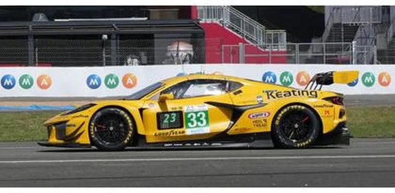 [予約] スパーク 1/43 コルベット Z06 LMGT3.R No.33 TF スポーツ LMG T3クラス ウィナー 24H ルマン 2026 B. キーティング - J. エドガー - N. キャッツバーグ　S8424
