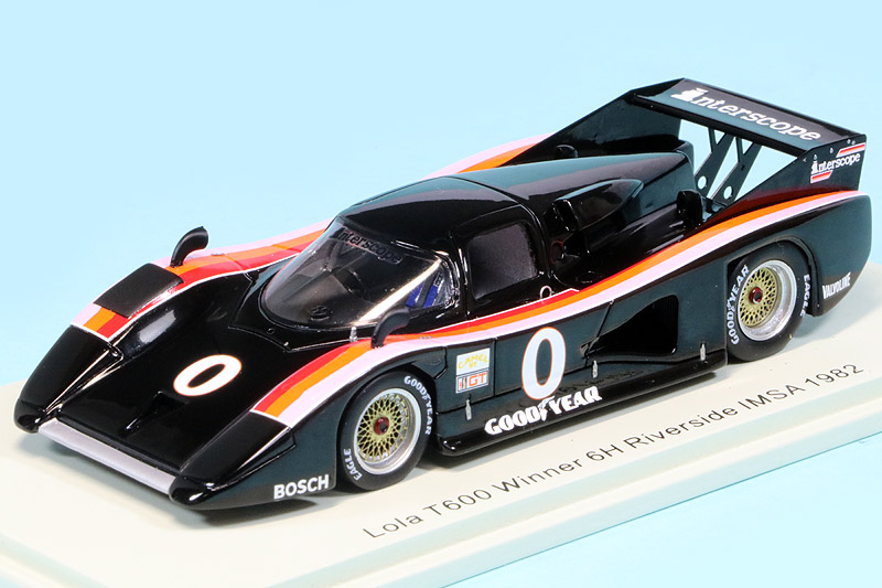 スパーク 1/43 ローラ T600 IMSA リバーサイド 6h 1982 Winner No.0　S8602