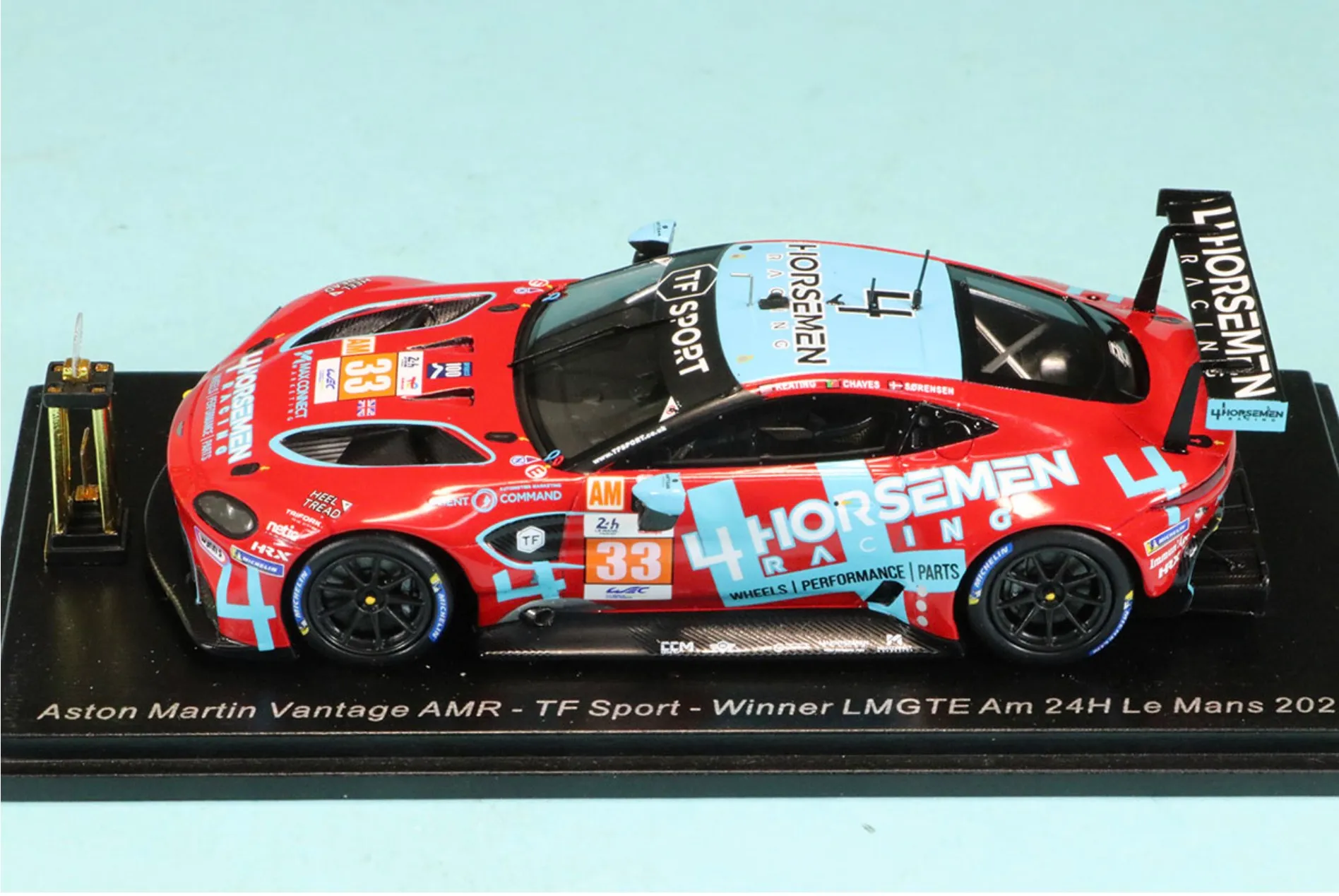 スパーク 1/43 アストン マーチン バンデッド AMR TF Sport ルマン 24h