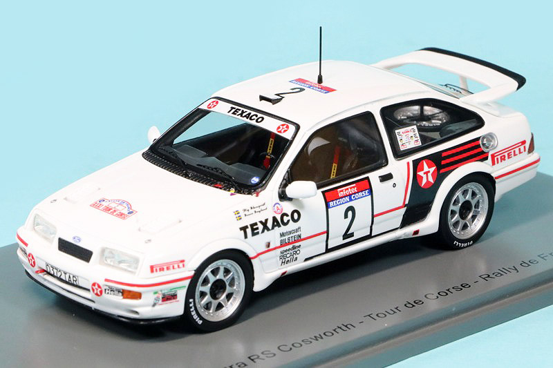 スパーク 1/43 フォード シエラ RS コスワース ツール ド コルス フランスラリー 1987 No.2　S8701