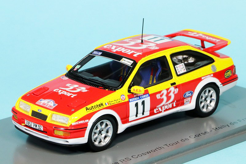 スパーク 1/43 フォード シエラ RS コスワース ツール ド コルス