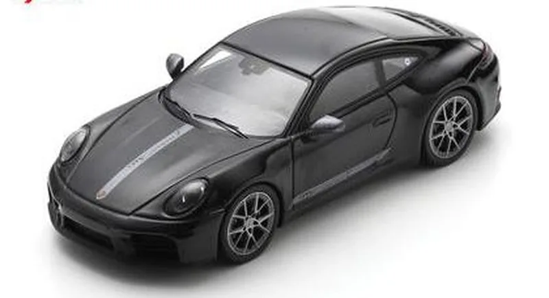 [予約] スパーク1/43 ポルシェ 911 カレラ T (992.2) 2025 (ジェットブラックメタリック)　S8786