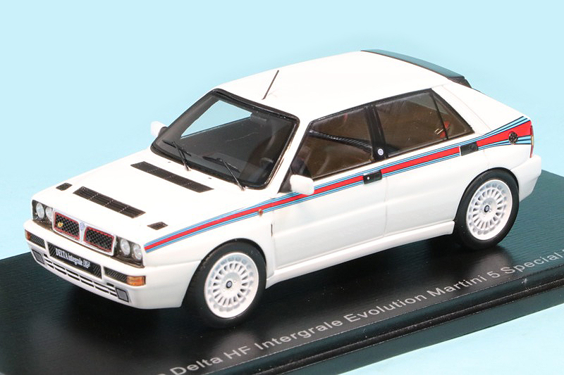 スパーク 1/43 ランチア デルタ HF インタグラーレ EVO Martini 5 1992 ホワイト　S8992