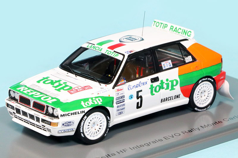 スパーク 1/43 ランチア デルタ HF インテグラーレ EVO モンテカルロラリー 1993 No.5　S9025