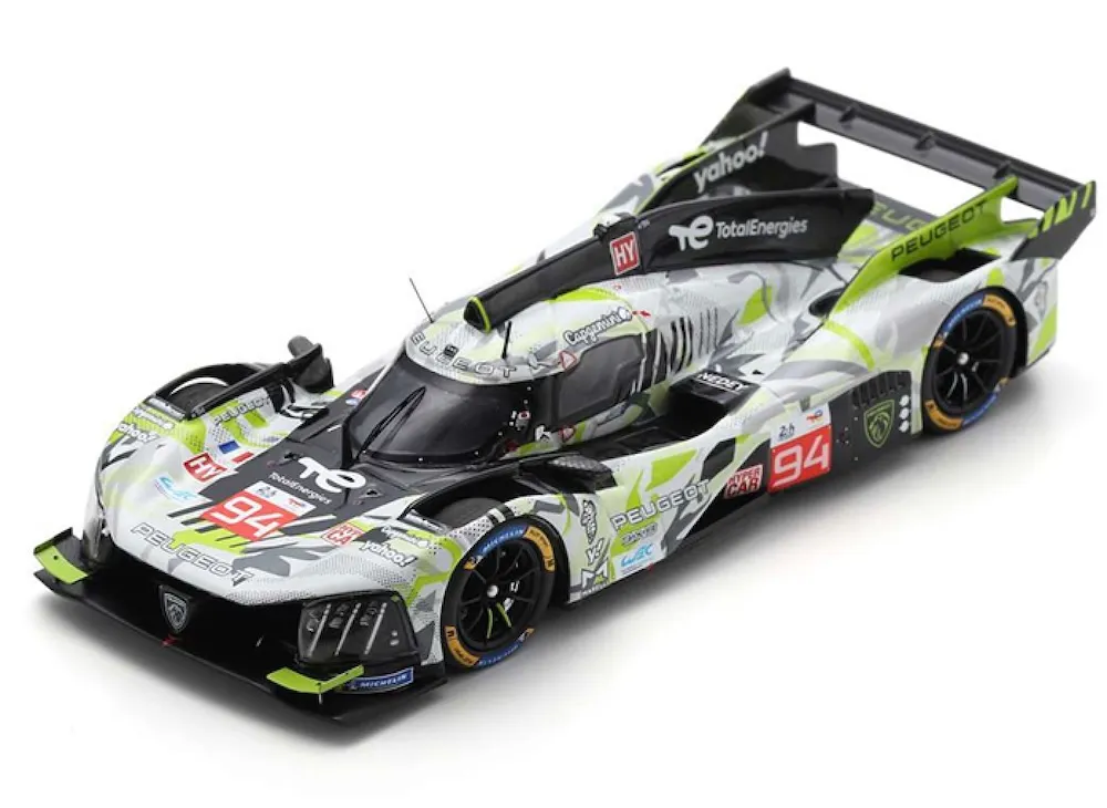 spark スパーク 1/43 プジョー 9x8 2022 富士6h 93号車 Spark SJ105 1/43 Peugeot 9X8 No.93 Peugeot TotalEnergies 4th