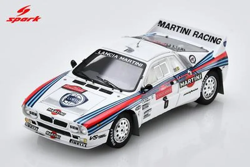 [予約] スパーク 1/43 ランチア 037 ラリー No.6 ウィナー サンレモ・ラリー 1983 M.アレン - I.キヴィマキ　S9169