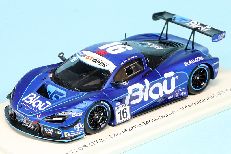 スパーク 1/43 マクラーレン 720S GT3 インターナショナル GT オープン 2019 No.16　S9201