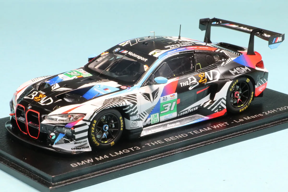 スパーク 1/43 BMW M4 LMGT3 No.31 THE BEND チームWRT  ルマン 2025 Y. Shahin - T. Boguslavskiy - A. Farfus　S9292