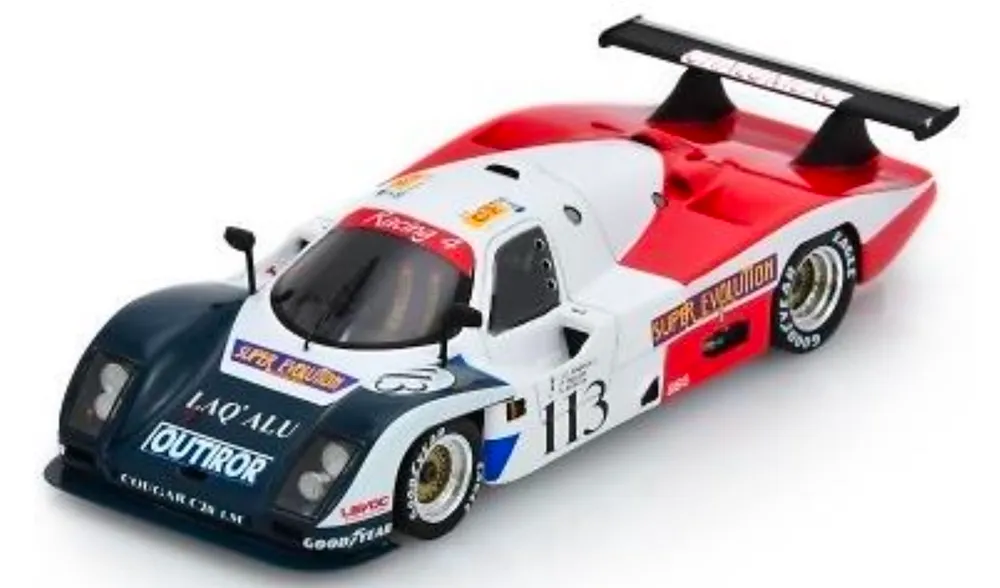 [予約] スパーク 1/43 クーガー C20 No.113 14位 ルマン 1989 J.-C.アンドリュエ / P.ファルジョン / S.カスヤ　S9508