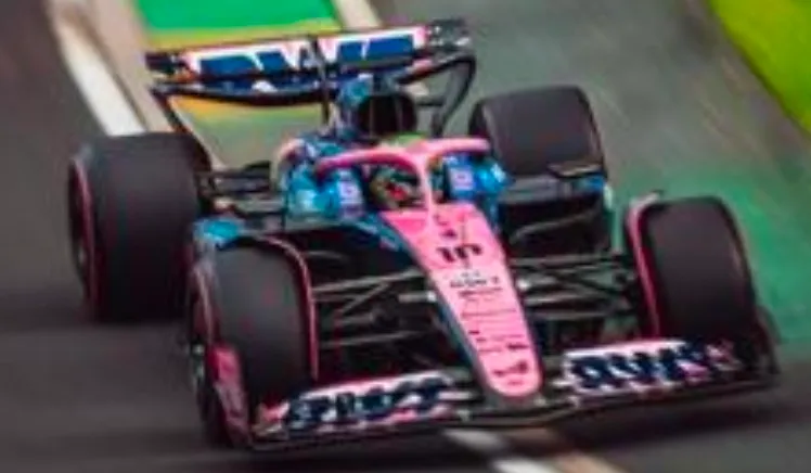 ミニチャンプス1/43 アルピーヌ A523 ガスリー2023マイアミ8位 ミニチャンプス1/43 アルピーヌ A523 ガスリー2023マイアミ8位