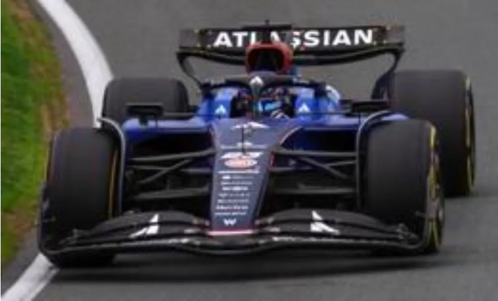 [予約]  スパーク 1/43 ウィリアムズ FW47 No.23 ウィリアムズ・レーシング オランダGP 2025 5位 A.アルボン　S9638