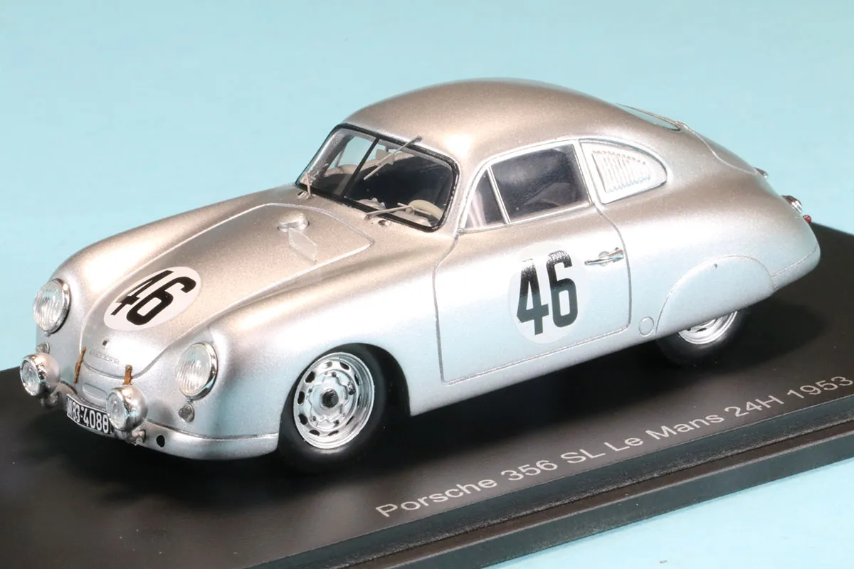 スパーク 1/43 ポルシェ 356 No.46 ルマン 1953 G.オリヴィエ / E.マルタン　S9705