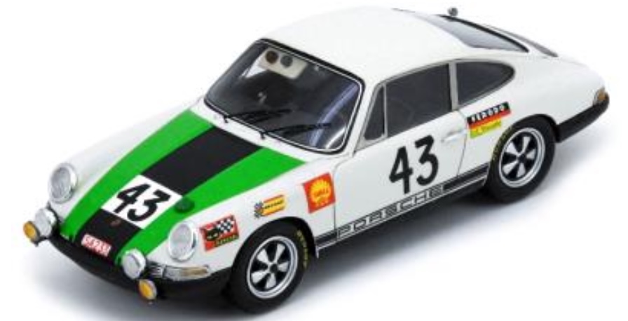 予約] スパーク 1/43 ポルシェ 911 T ルマン 1968 No.43 S9738