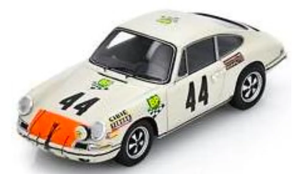 [予約] スパーク 1/43 ポルシェ 911T No.44 1968 ルマン G.シャスイユ／C-B.レナ　S9739