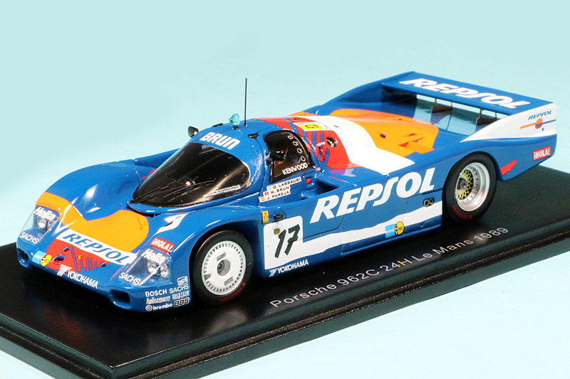 スパーク 1/43 ポルシェ 962C レプソル ルマン 24h 1989 No.17 S9875