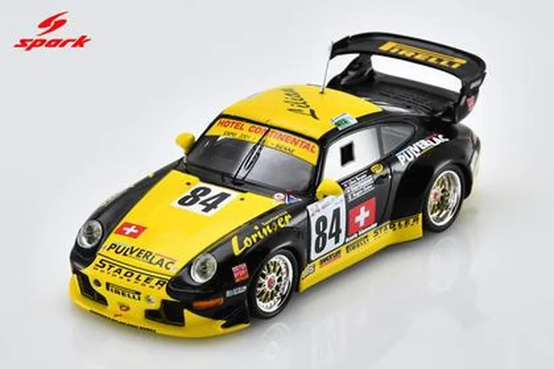 [予約] スパーク 1/43 ポルシェ 911 GT2 No.84 ルマン 1997 エンツォ・カルデラーリ / リリアン・ブライナー / アンジェロ・ザドラ　S9915